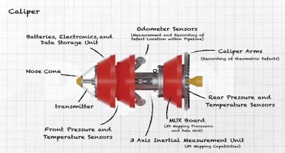 Dexon Caliper Pig